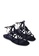 Ferragamo black Vinci Gladiator Lace Up Sandals (oc) C289BSH1C6C4CDGS_2