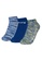 Levi's blue Levi's Boy's Space Dye Low Cut Ankle Socks (9 - 11 Years) - Galaxy Blue 306F3KAB53B241GS_2