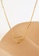 ZITIQUE gold Women's Simple Sweet Hollowed Heart Necklace - Gold 6A623ACF712E2DGS_3