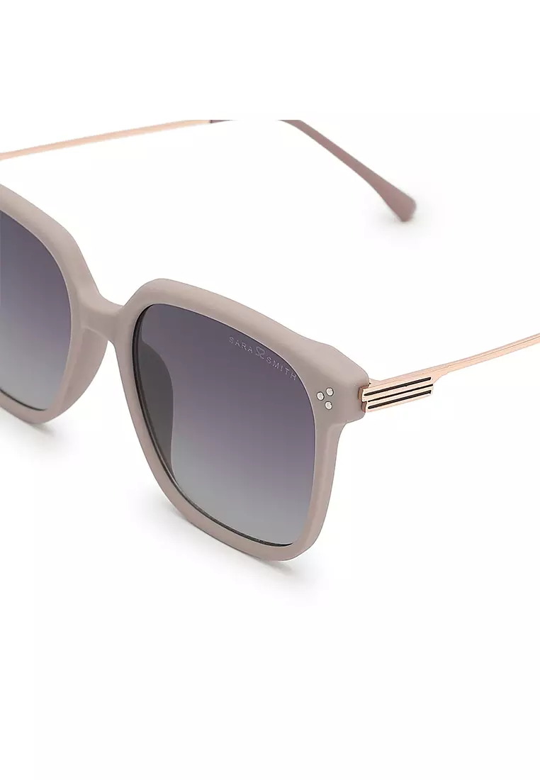 Unisex Fashion Sunglasses - Sand Mud Purple