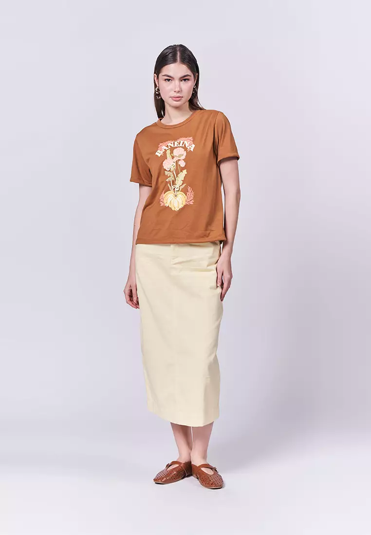 Summer Tees 2025 Baneina Short Sleeve Shirt Top