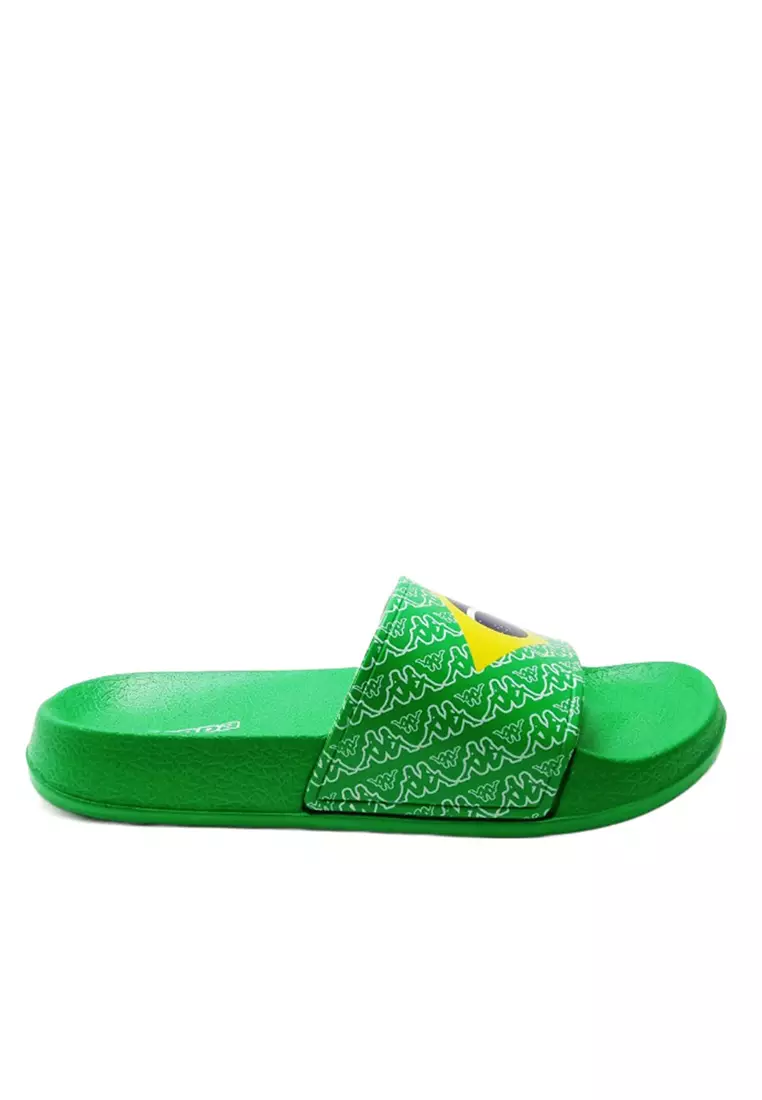 Kappa sandals store green