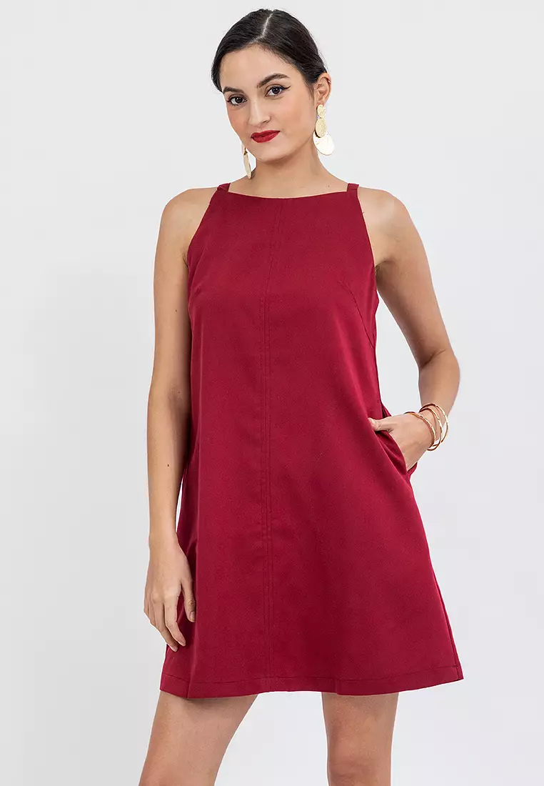 Buy BADOMODA ASHER Halter Tent Dress 2026 Online | ZALORA Philippines