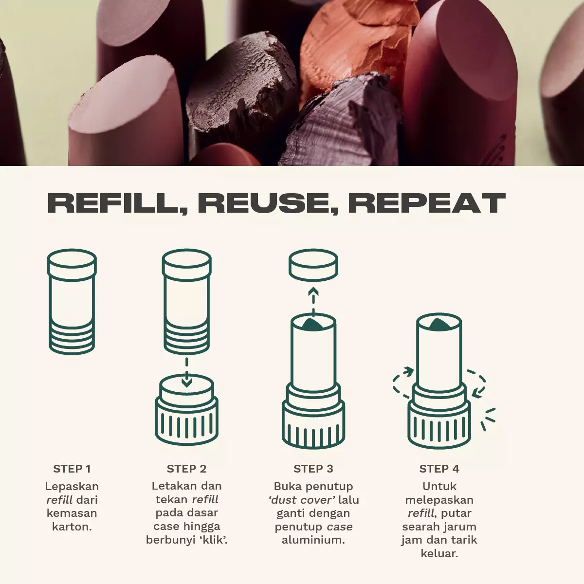 Peptalk Lipstick Dont Settle 4G