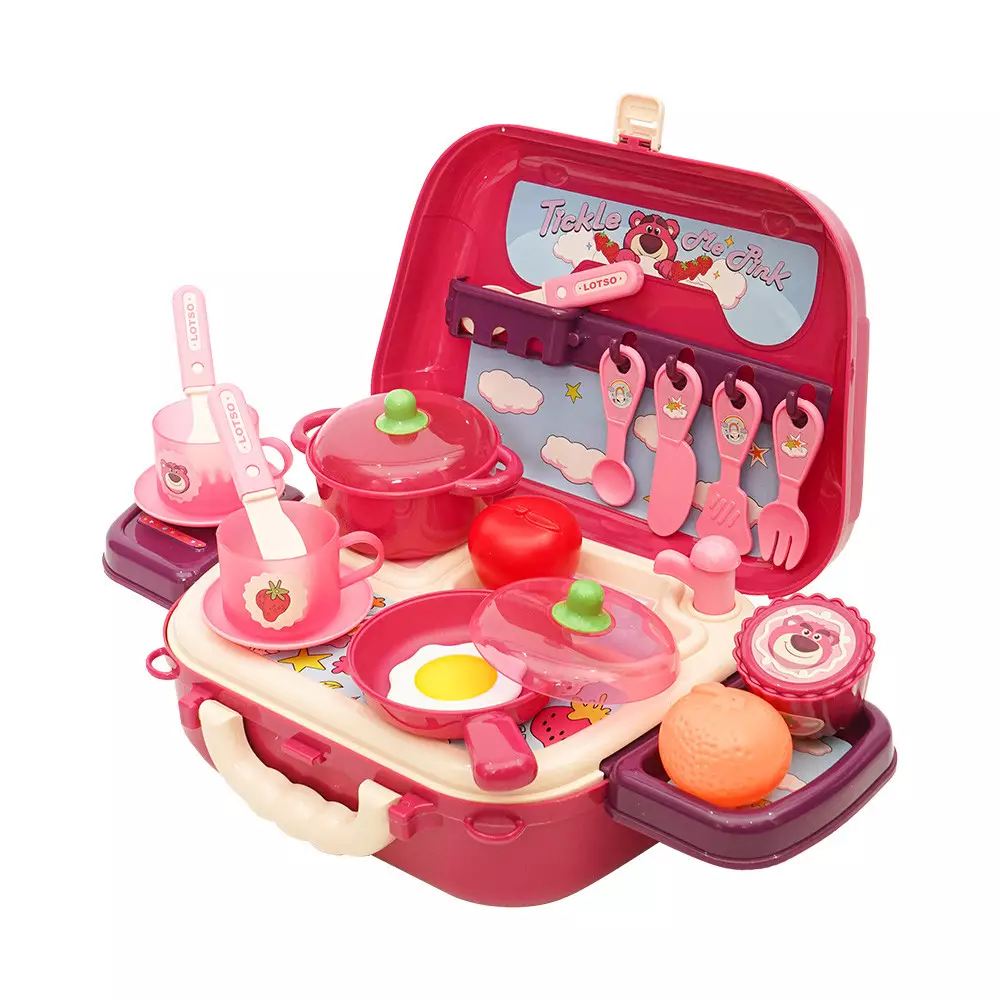 PRETTY MISSY PLAYSET KITCHENWARE DESSERT CASE LOTSO