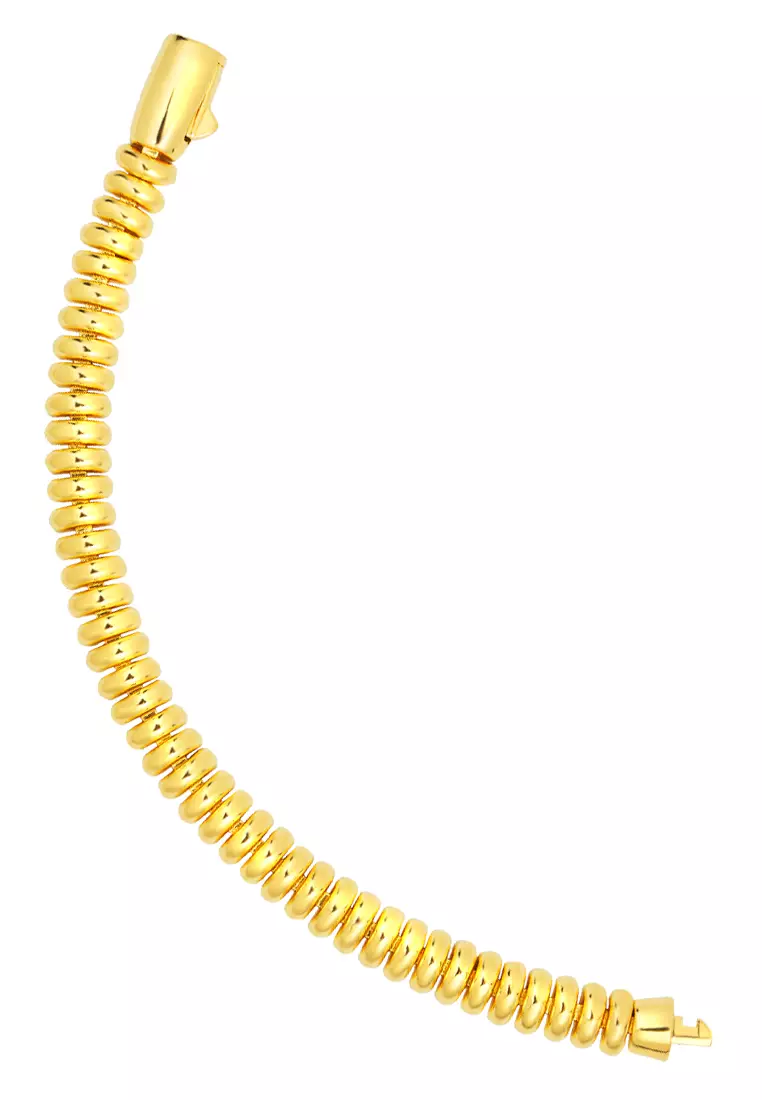 TOMEI Ring Toss Bracelet Yellow Gold 916