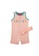 Jordan orange Jordan Romper & Headband Set (Infant) B76C8KA4E551CBGS_1