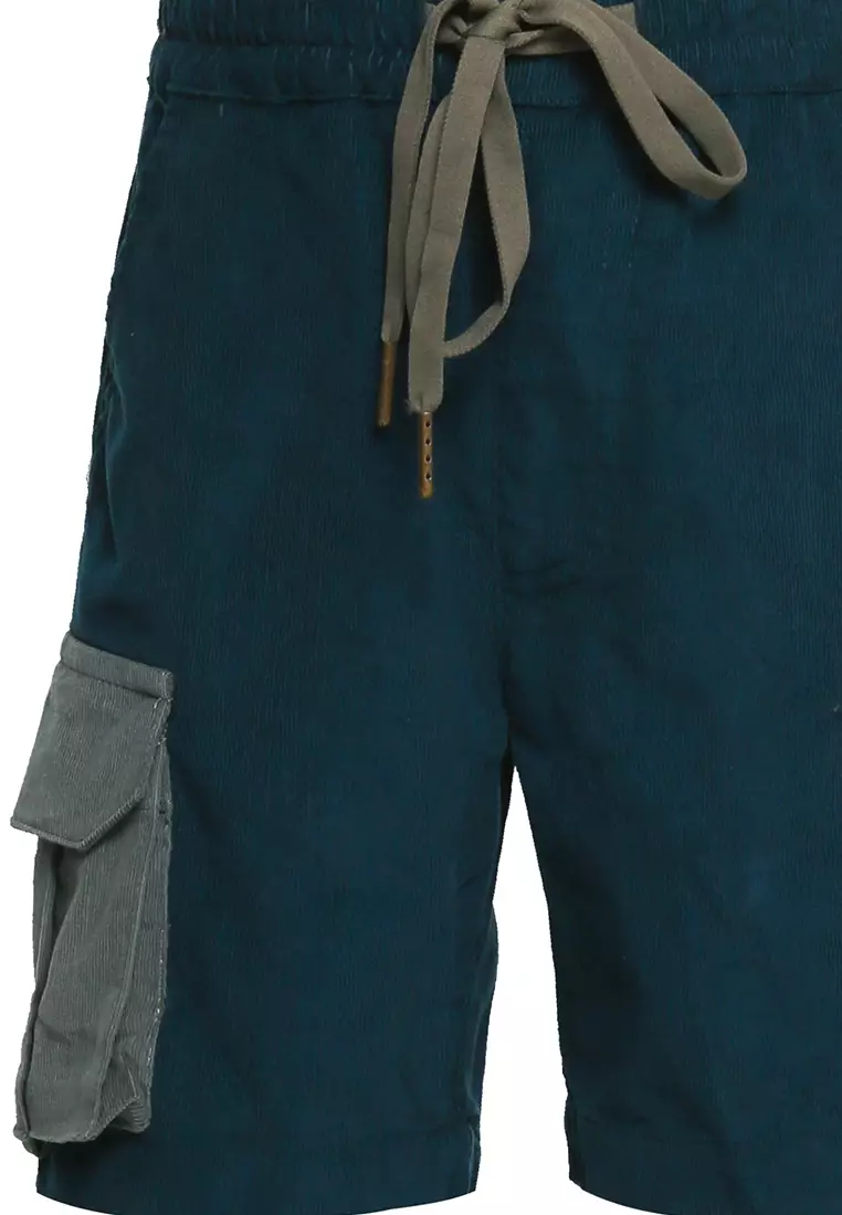 Unisex Cargo Corduroy Short Pants