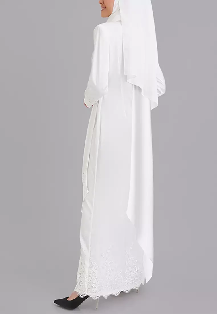 Lillyanna Drape Nikah Dress 8059