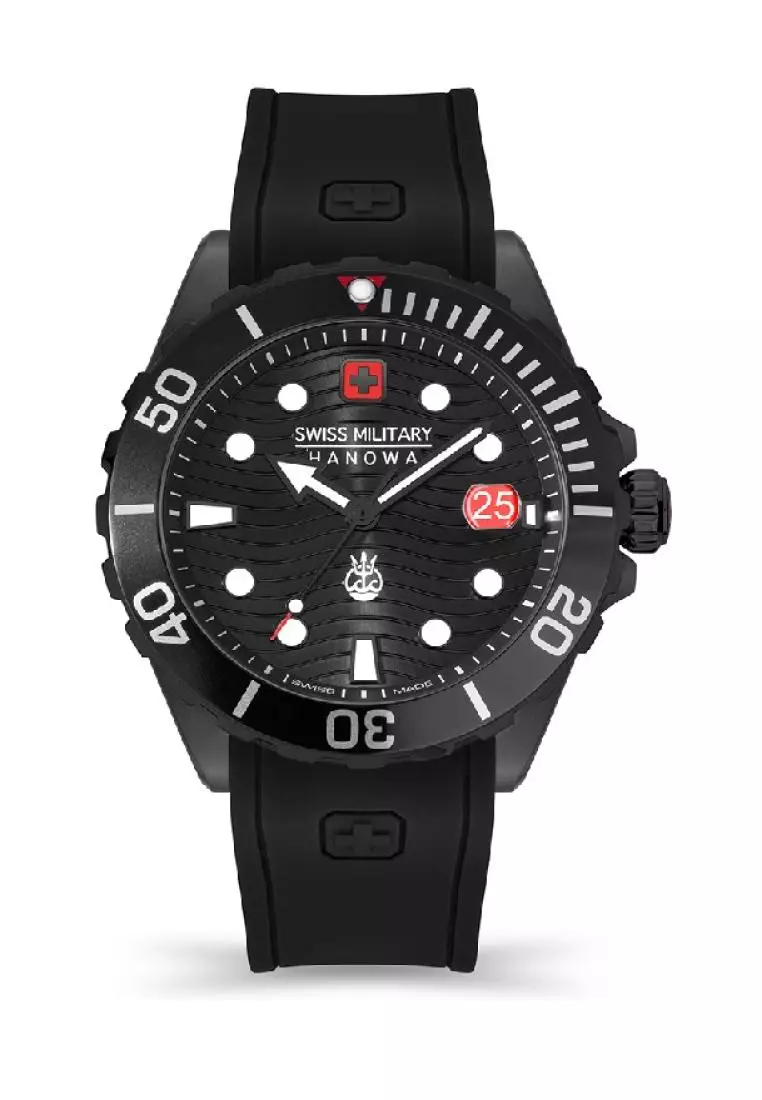 Swiss military hanowa flagship black shop