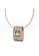 Her Jewellery gold Lush Pendant (Rose Gold) - Made with premium grade crystals from Austria HE210AC39IAYSG_2