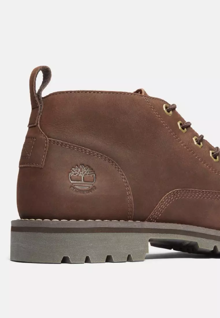 男款休閒防水中筒靴