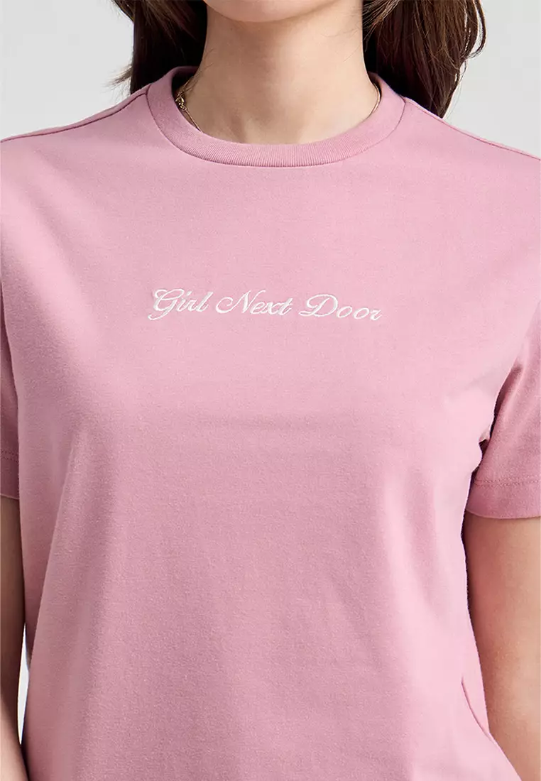 Girl Next Door Relaxed Fit Graphic T-Shirt