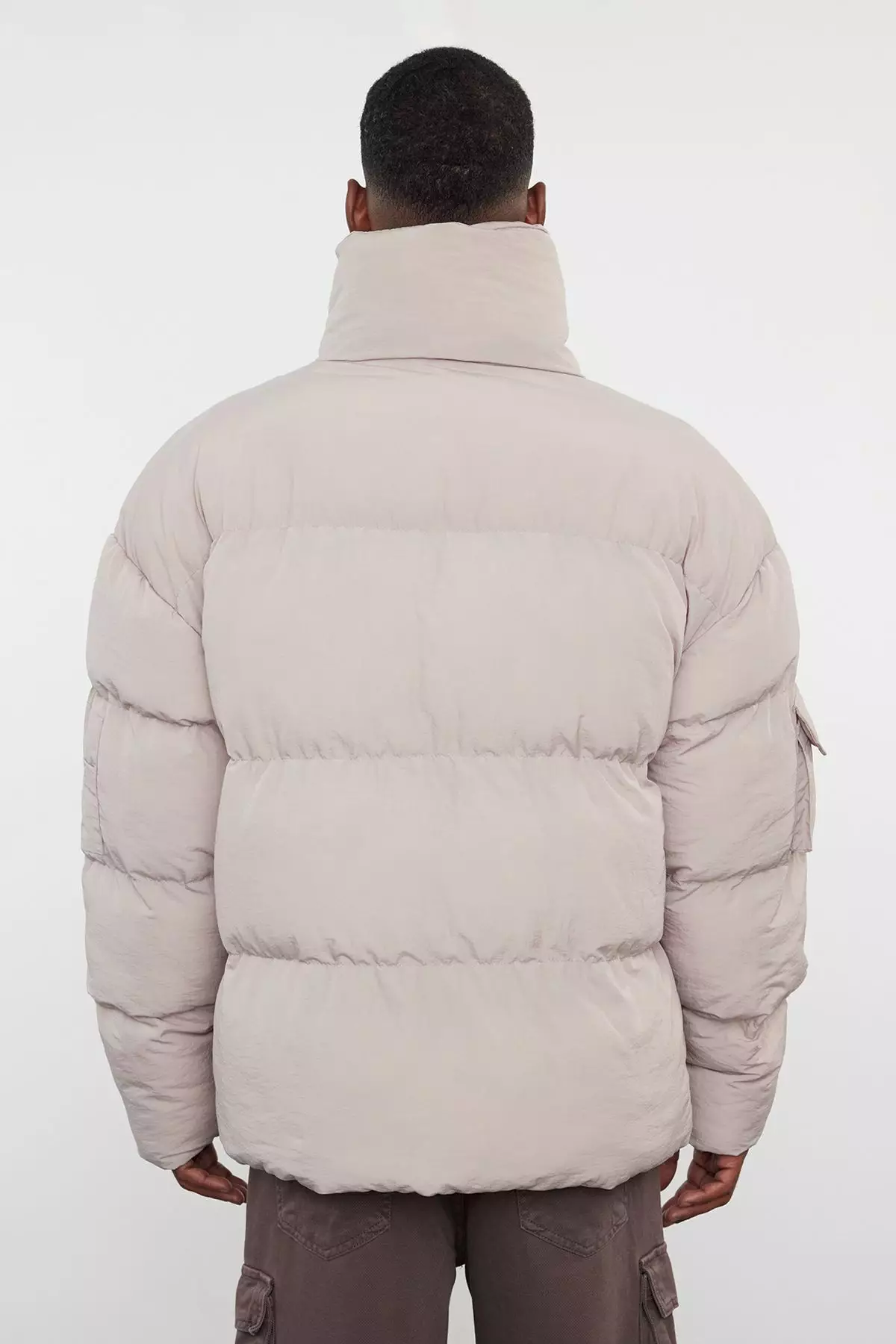 Unisex Taslan Relaxed Fit Winter Puffer Coat TMNAW25MO00007