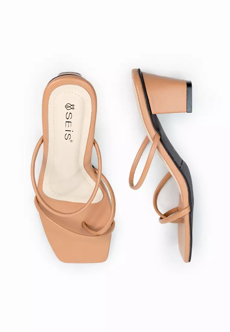 Seis Sophie Sandal Heels-MOCCA