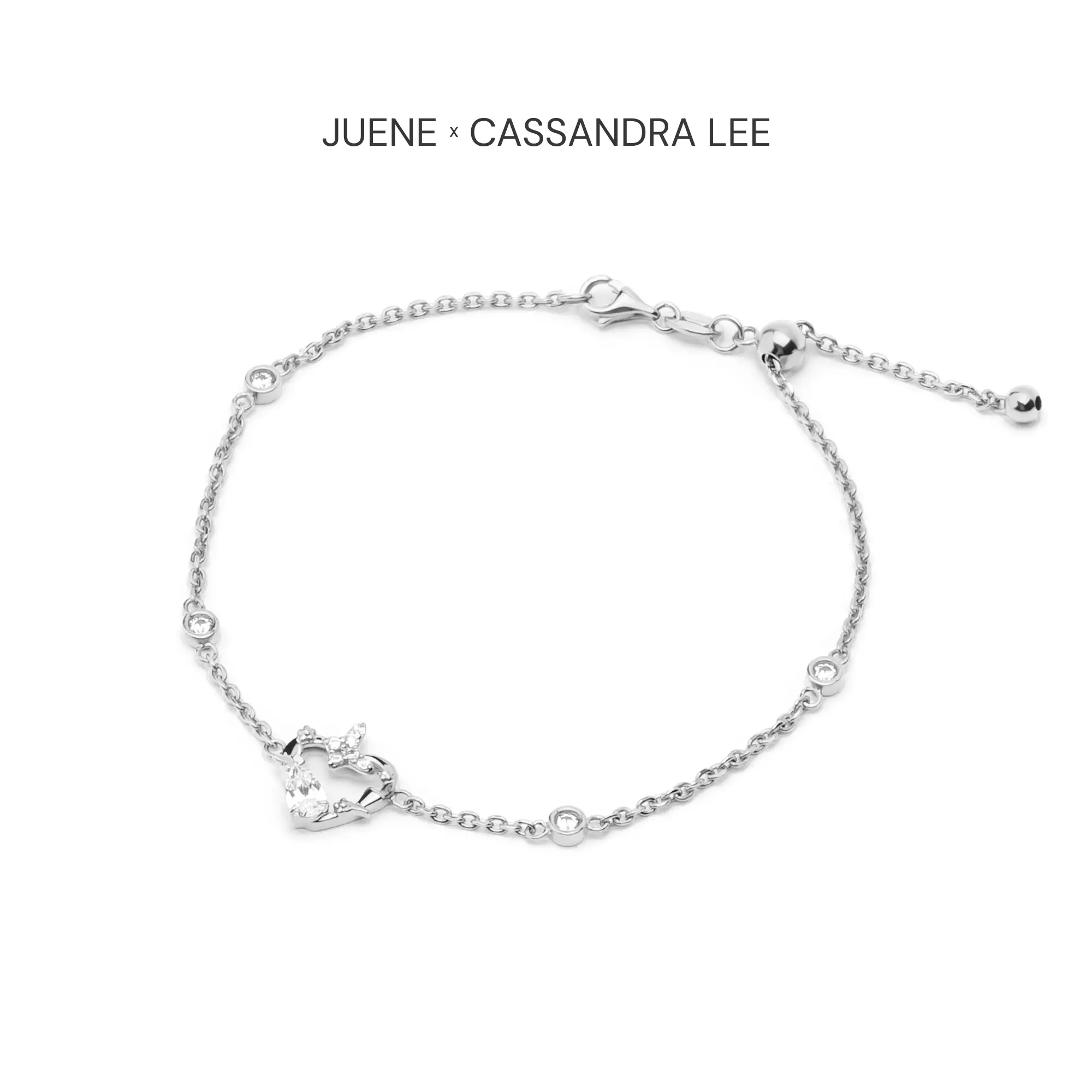 Gelang Serut Emas 7k - Heartfelt Gold Bracelet - Juene x Cassandra Lee Enchanted Collection - Juene Jewelry