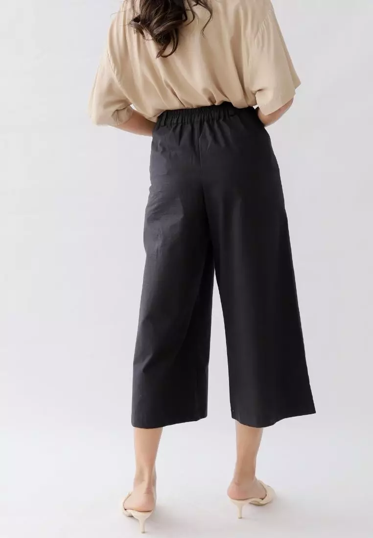 Vivian Wide Pants Black