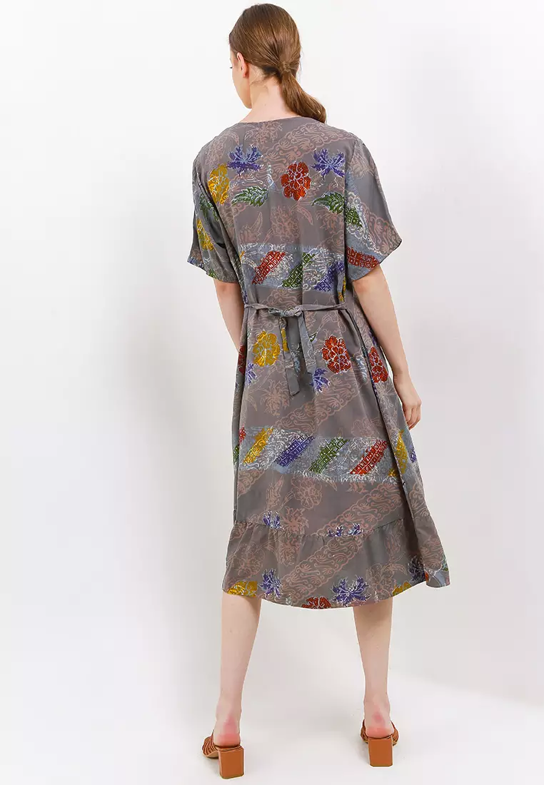 Daster Wanita Home Dress Anizara Coklat