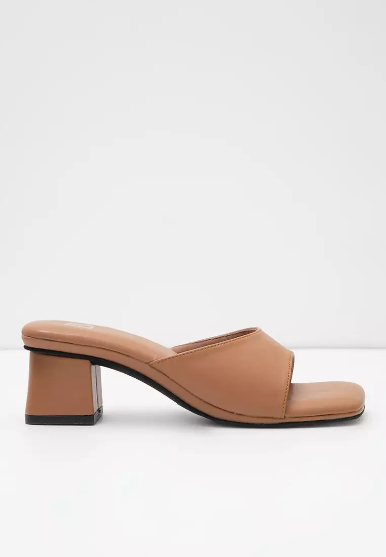 Sofia Falara Basic Heels Mocca