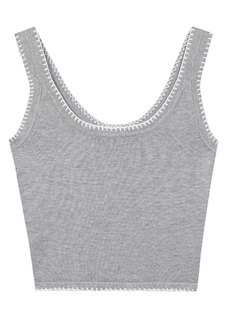 Tank Top with Trim