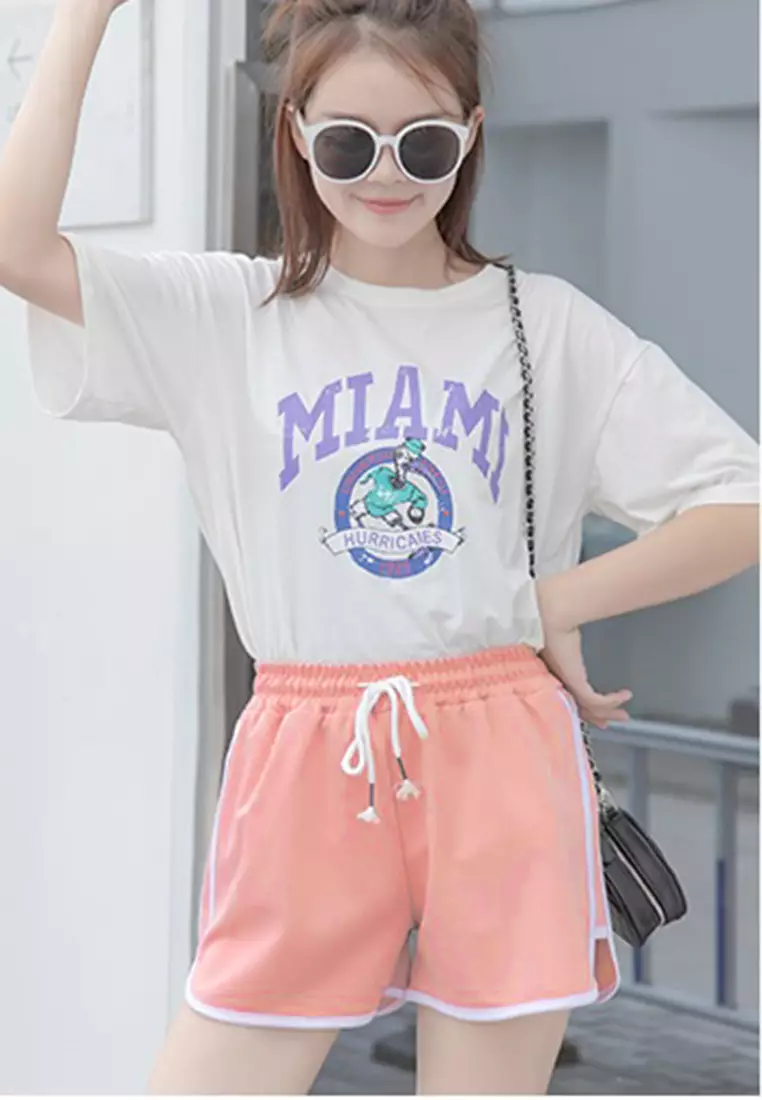  2 Pcs Casual Sports Short Pants