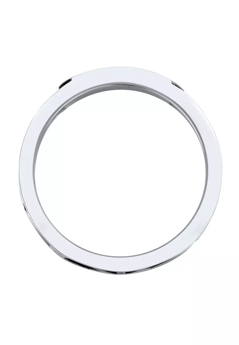 EXCLUSIVE Cincin Perhiasan Perak 925 Pria Roman Numerals Ancient