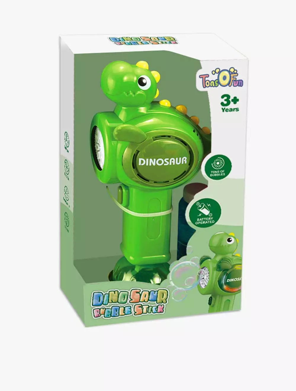 Tons O'Fun Bubble Dinosaur Bubble Stick - TFBHW23009696
