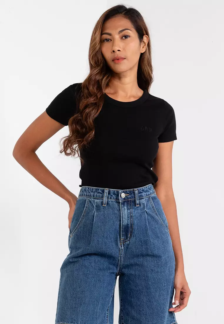 GAP Rib Baby Tee 2024 Buy GAP Online ZALORA Hong Kong