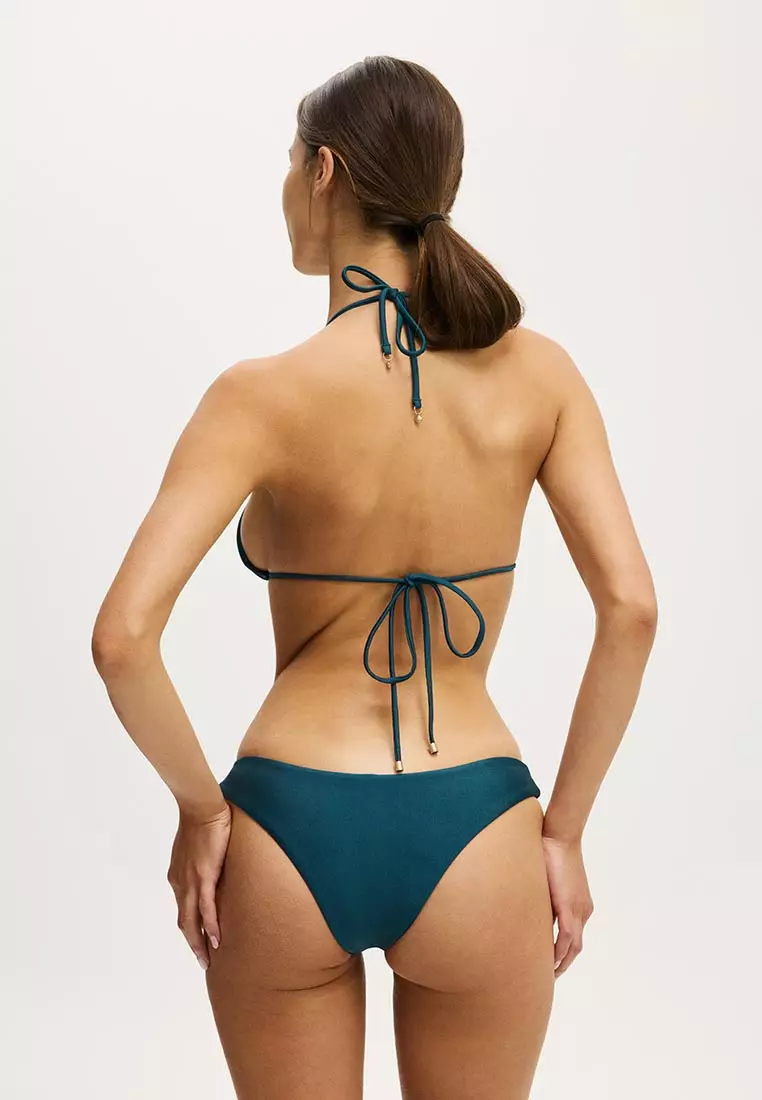 String Triangle Bikini Top