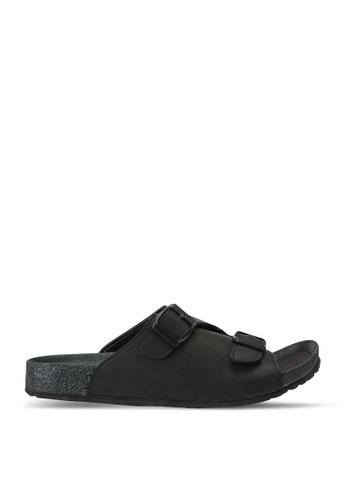 Louis Cuppers black Casual Sandals 8F466SHB21F0EBGS_1