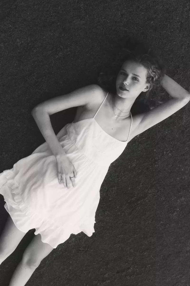 Cotton strappy dress