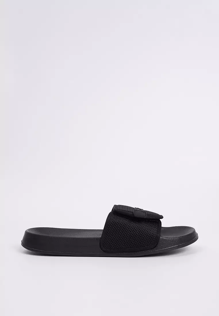 Discount on Penshoppe  shoes - SKU: Men's Slides with Rubber Branding