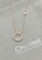 Chomel gold Round Cubic Zirconia Necklace A8415ACA1C5C81GS_4