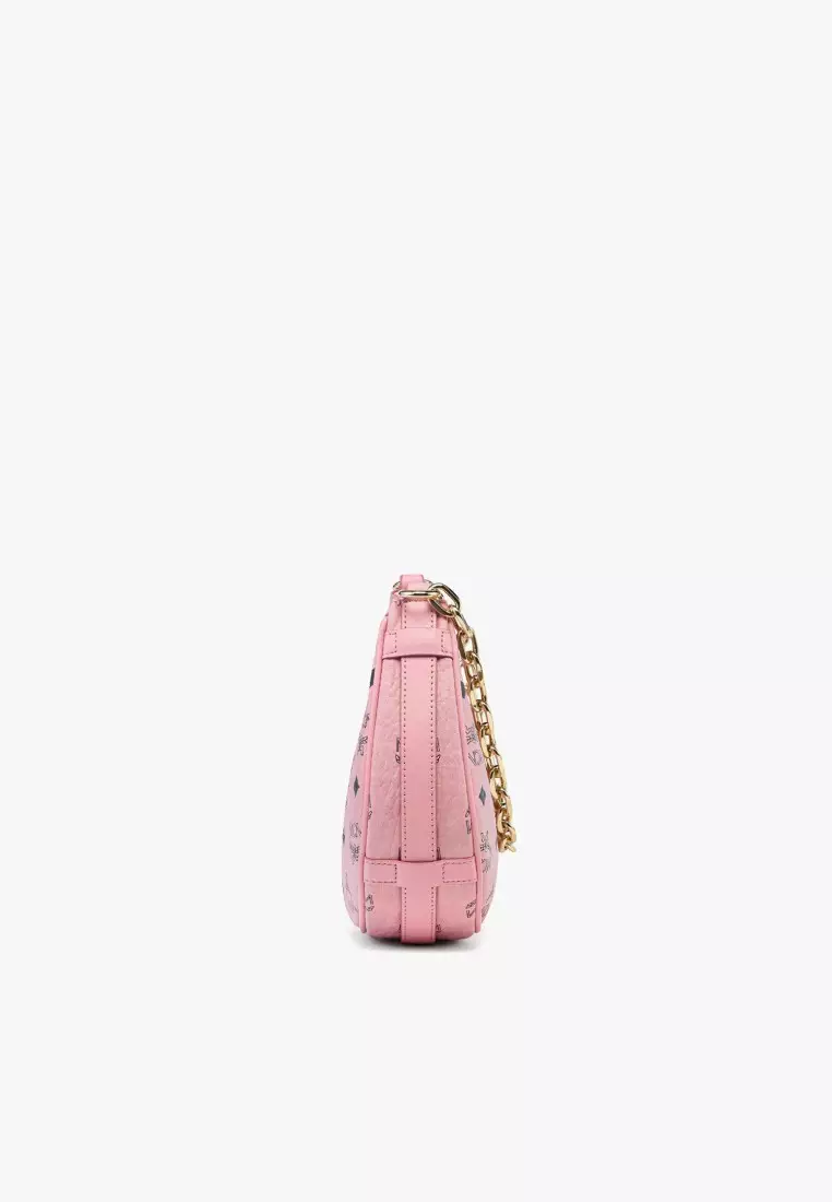 Aren Crescent Hobo Bag in Visetos