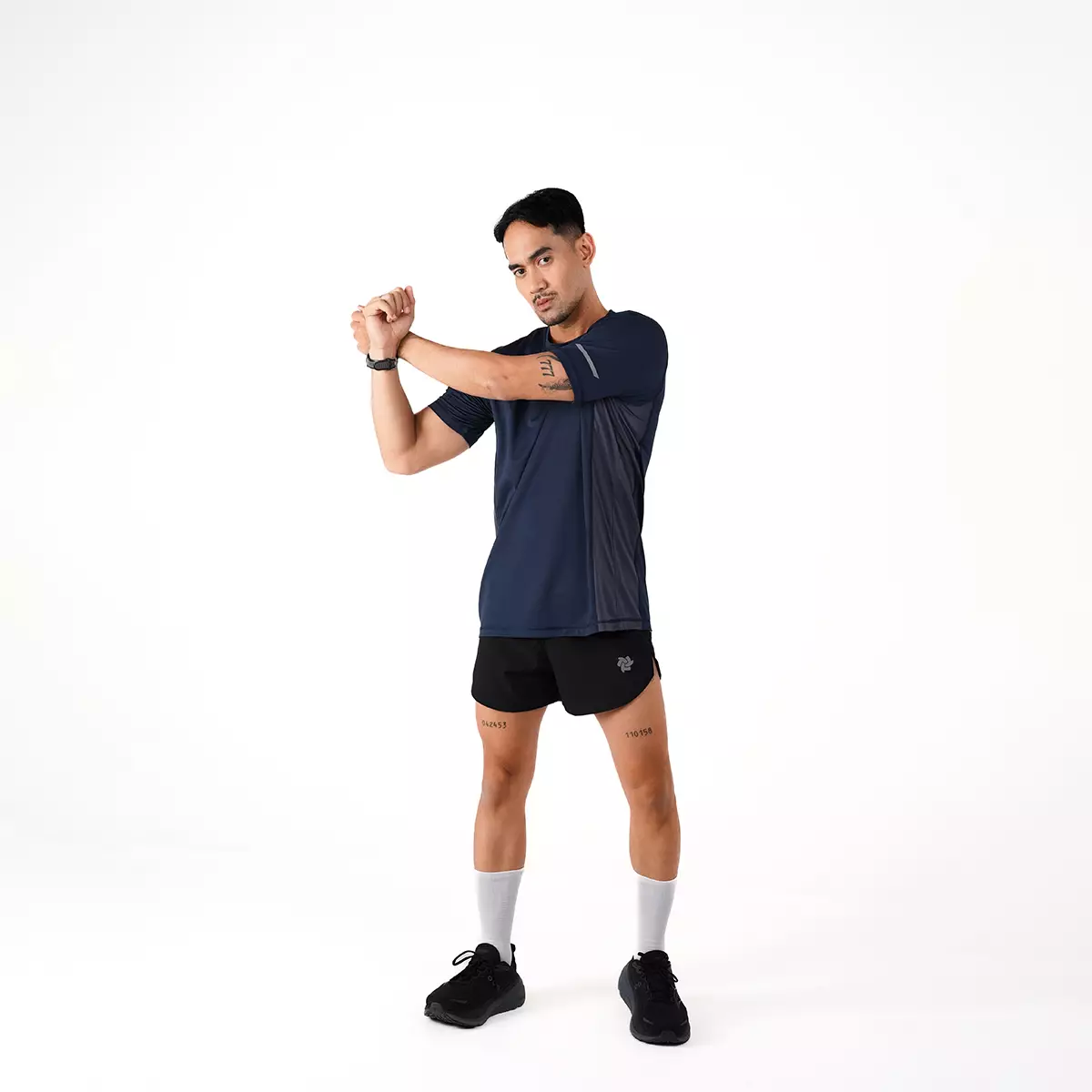 Tiento Kaos Olahraga Lari Baju Running Gym Dry Fit X-Lite Neo Pria