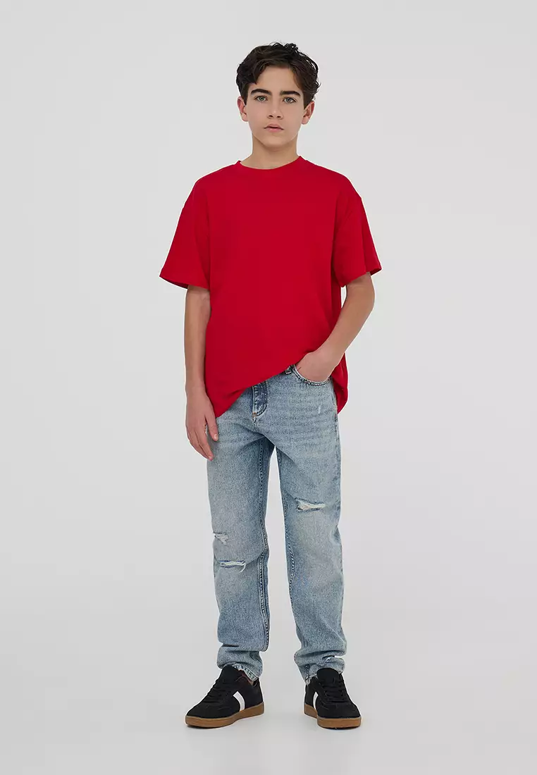 Kids Boys Short-Sleeved T-Shirt