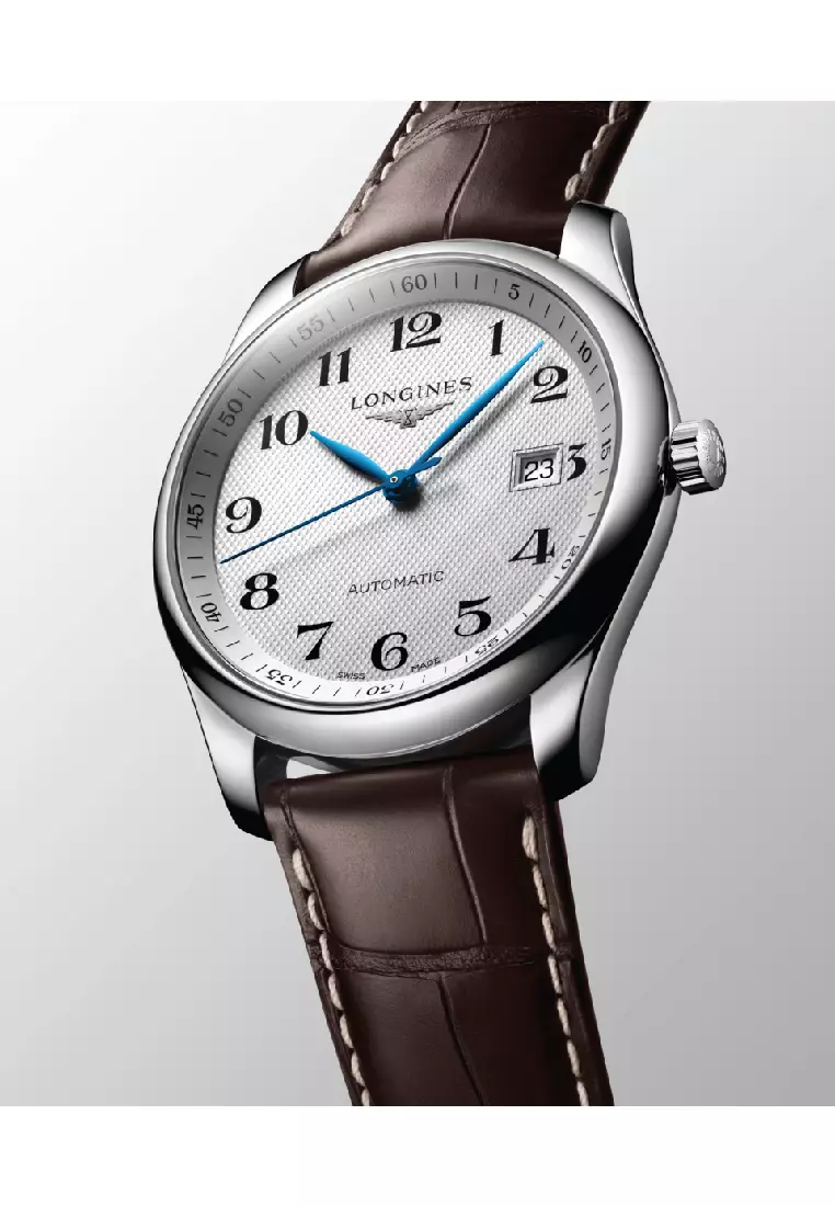 Longiness Master Collection Automatic Leather Strap Men Watch L27934783