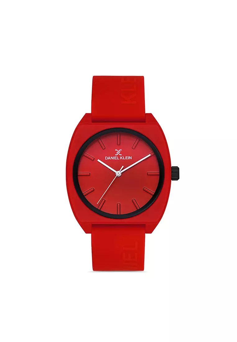 Red mens hot sale watch online