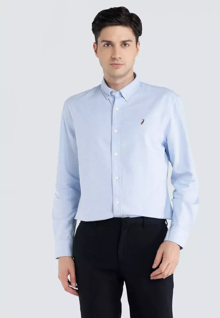 Ralph Lauren POLO Shirt Men's Slim Fit Short Sleeve 100% Cotton