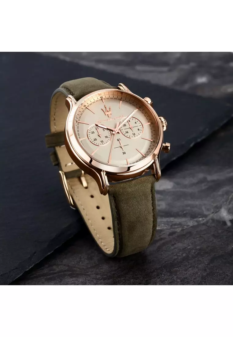 \\u30102 Years Warranty\\u3011Maserati Epoca 42mm Men's Quartz Watch R8871633007