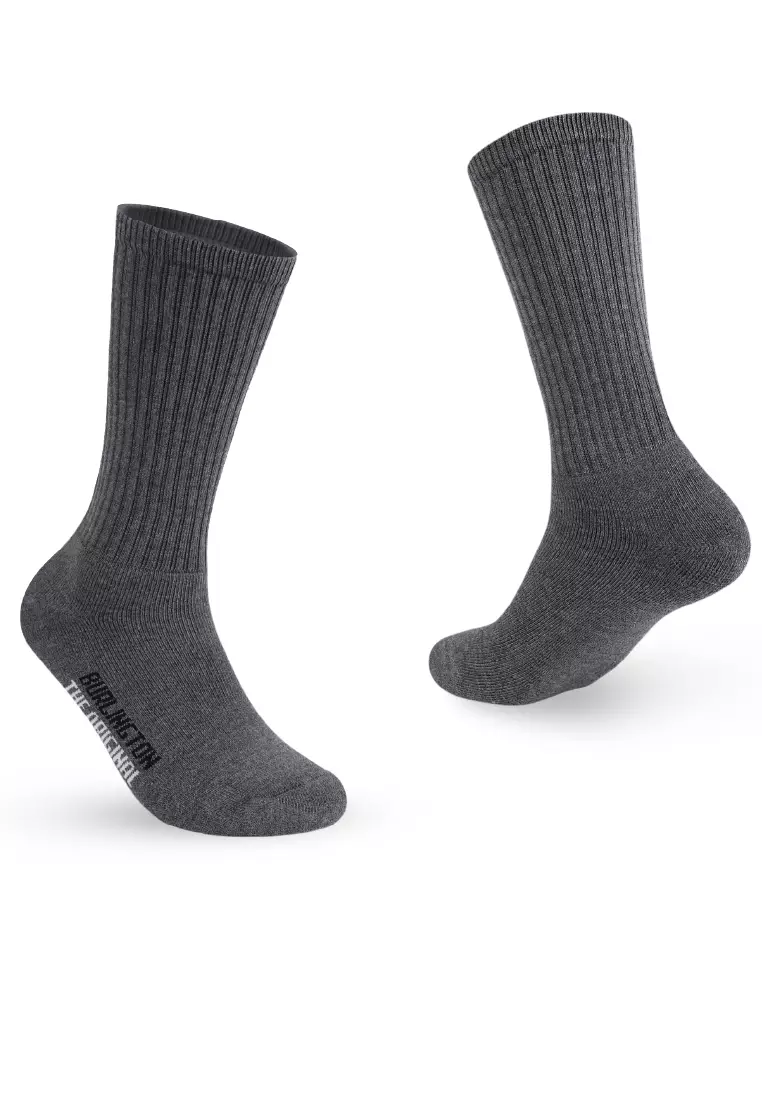 Men's Cotton Thick Sports Crew Socks 3 pairs in a pack 0250