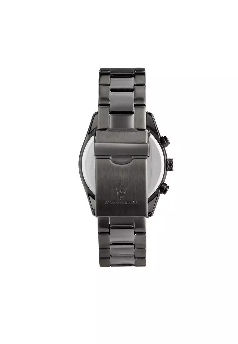 【2 Years Warranty】Maserati Attrazione 43mm Men's Quartz Watch Luminous Dial Hands R8853151012 Japan Movement