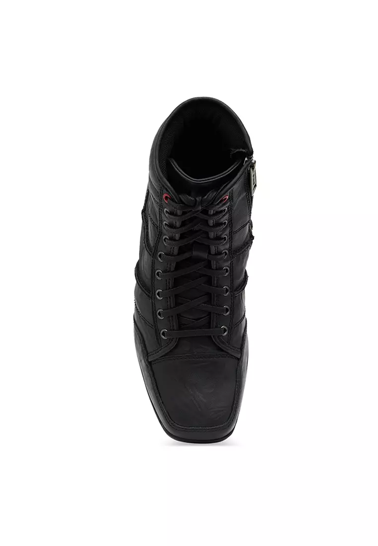 Sepatu Pria Boots Casual Gino Mariani Elario 16 Hitam