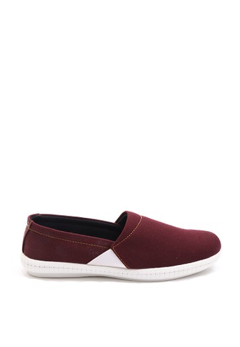 Dr. Kevin Men Casual Shoes Slip On 13263 - Maroon