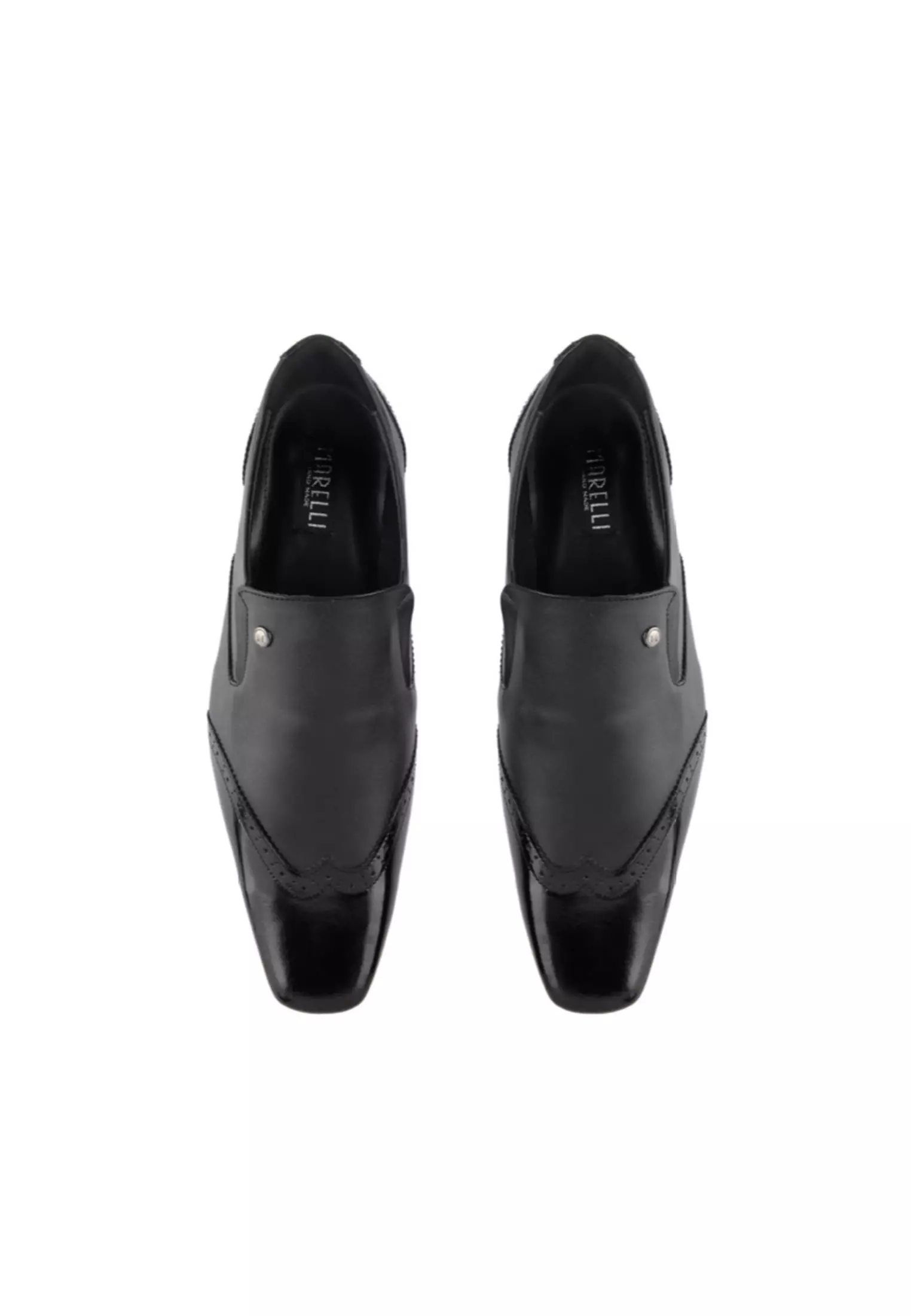 Dalton Sepatu Kantor Pria Kulit Asli Slip On Pantofel