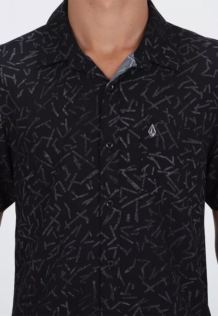 MSH GUSTO SHORT SLEEVE SHIRT BLACK