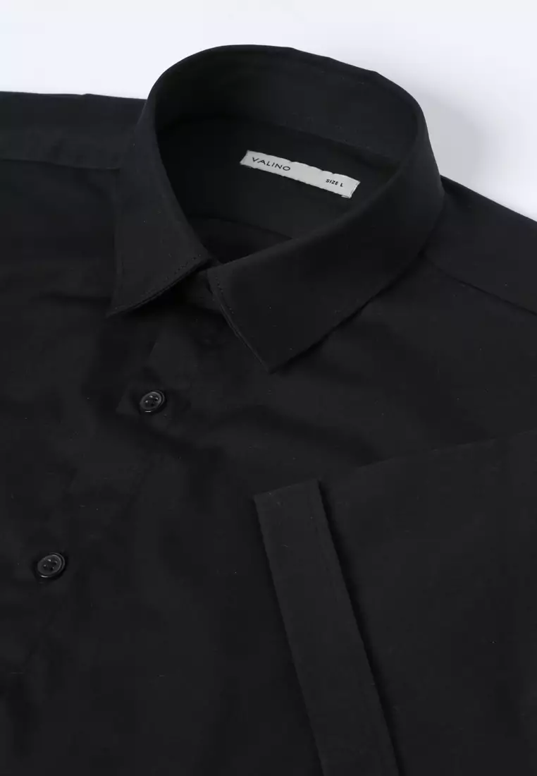 BLACK SHORT SLEEVE SHIRT