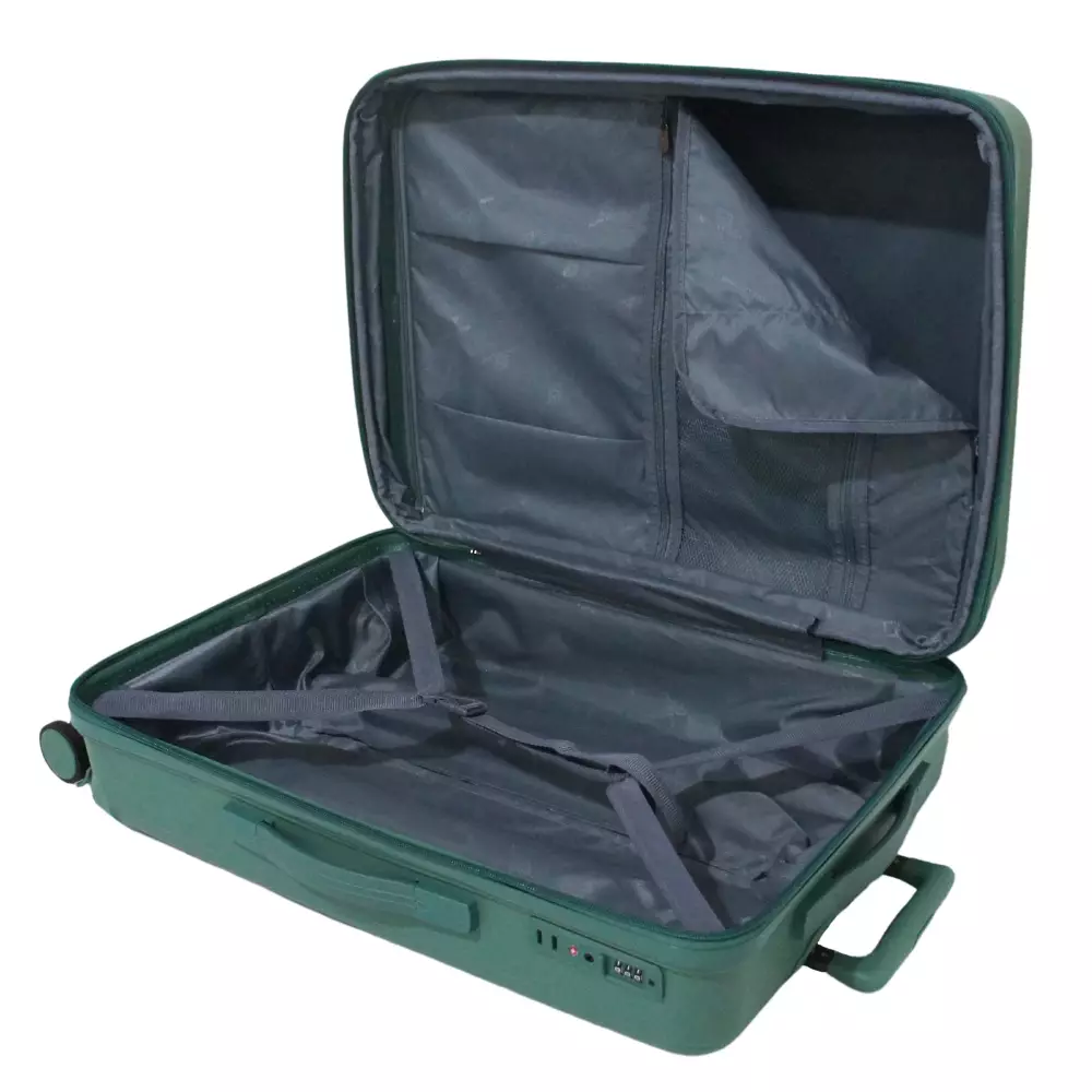 Navy Club Aulus Koper Hardcase - Fiber PP 4 Roda Putar TSA Lock - Size 20 Inch