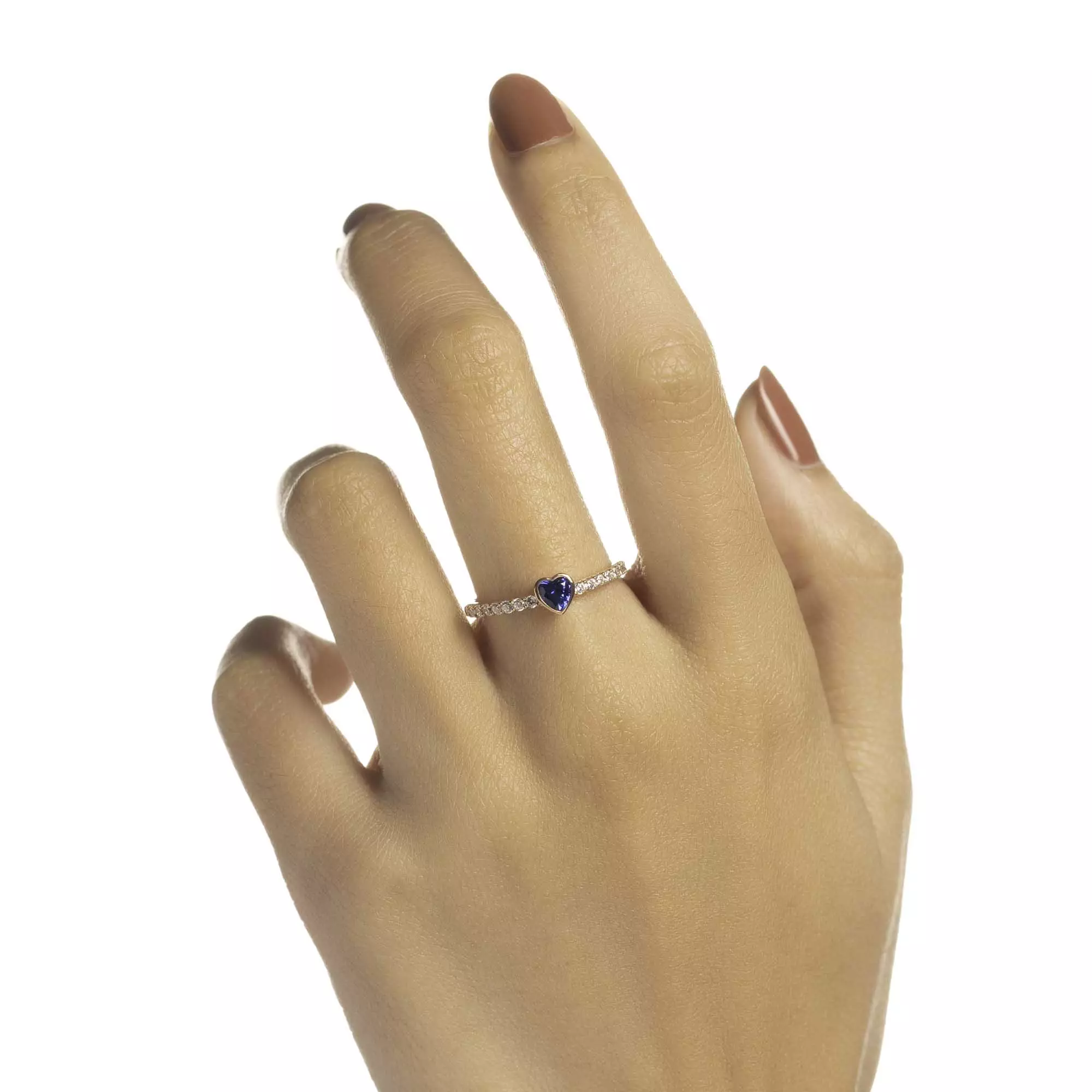 Cincin Emas 7k - Azula Gold Ring - Moonveil Collection - Juene Jewelry