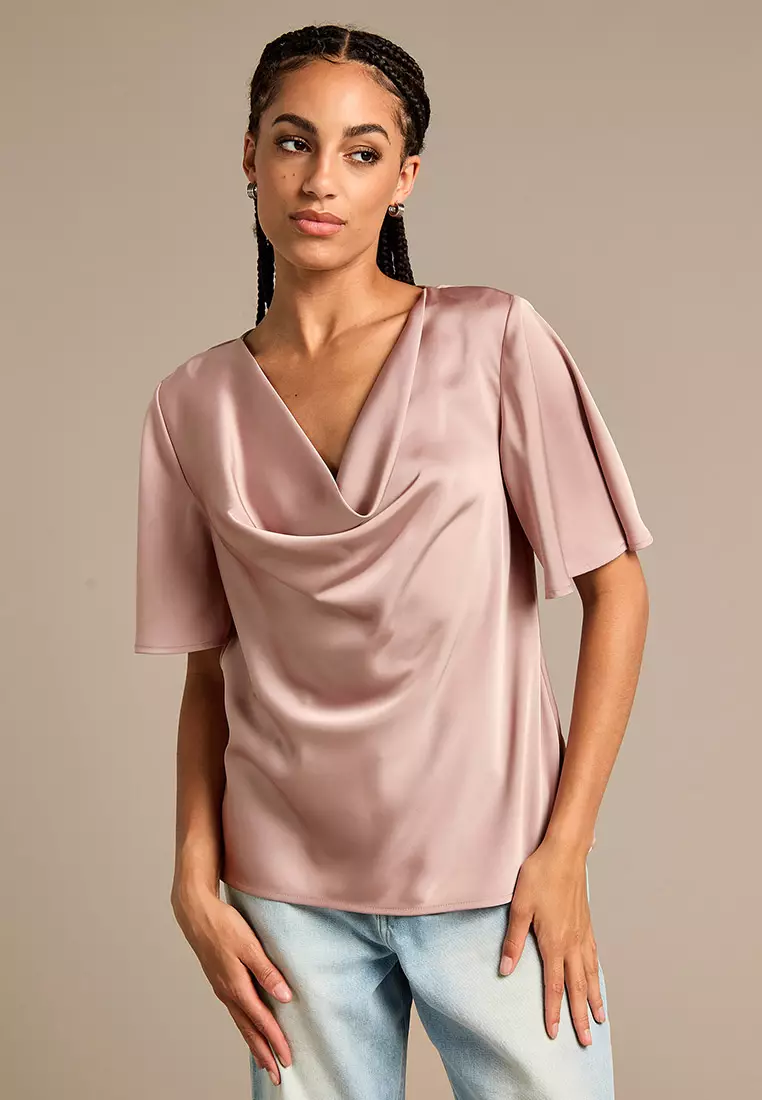 Cheryl Satin Top